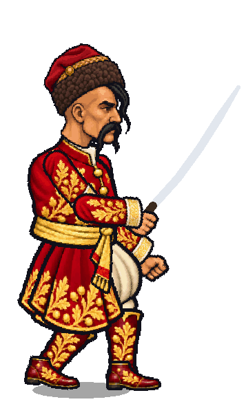 Cossack Mamai — parade