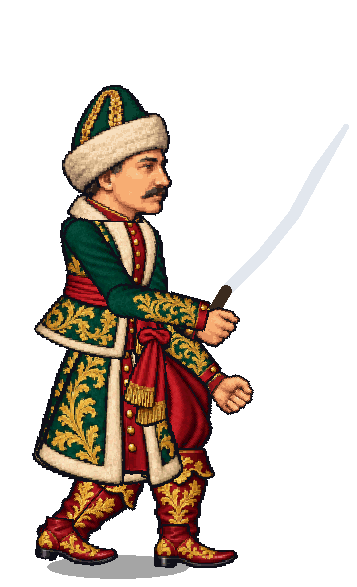 Mazepa — emerald brocade