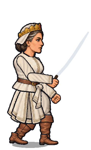 Olha — white attire