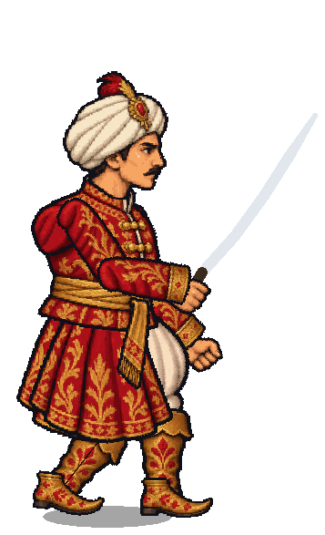 Osman II — parade